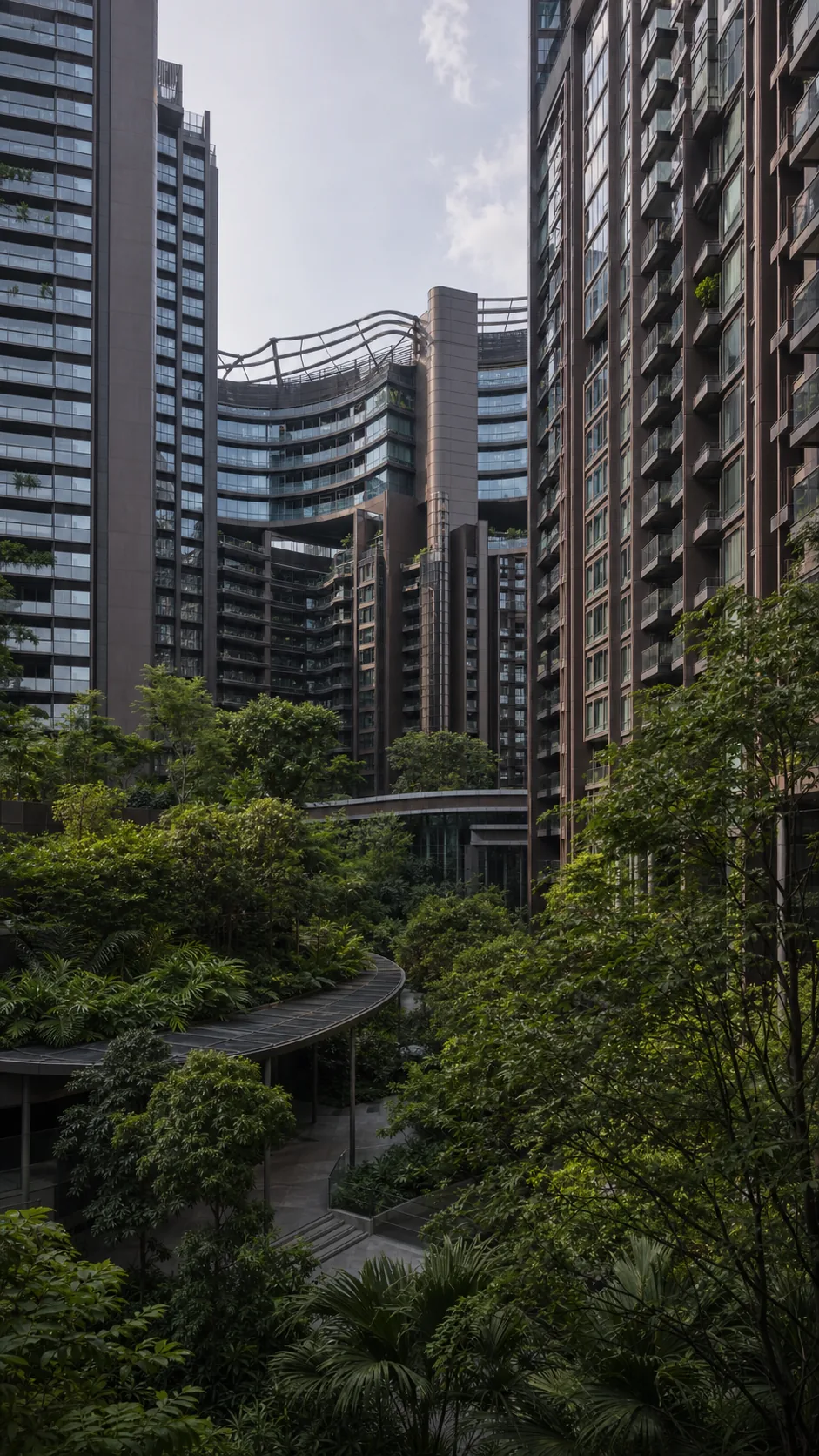 Marina One Residences and its Green Heart